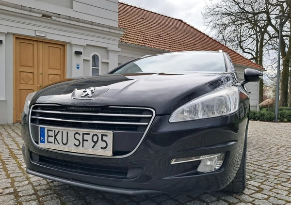 Peugeot 508 cena 24700 przebieg: 294500, rok produkcji 2013 z Kutno małe 191